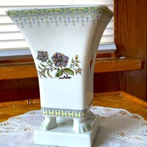 Vintage floral vase unique